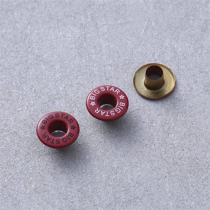 Customized Zinc Alloy Eyelets Rust-proof Garment Eyelet