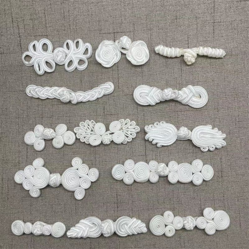 گره دکمه چینی با حلقه
